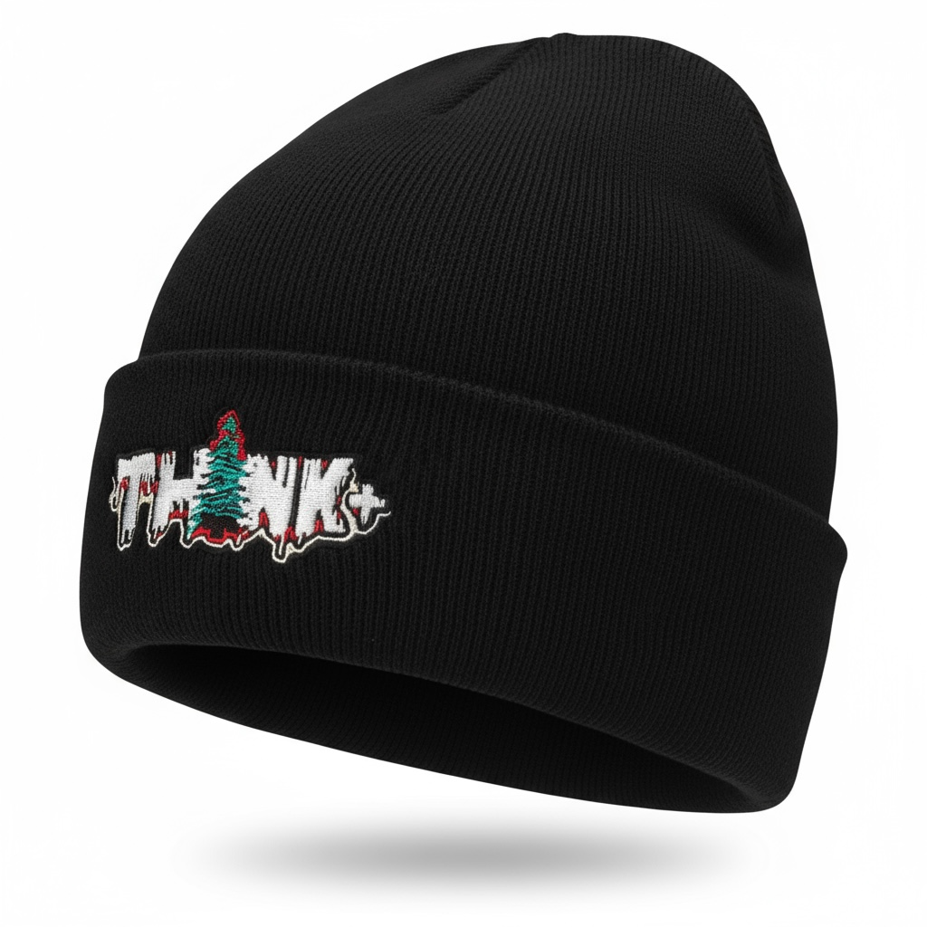 Black Think+ Beanie