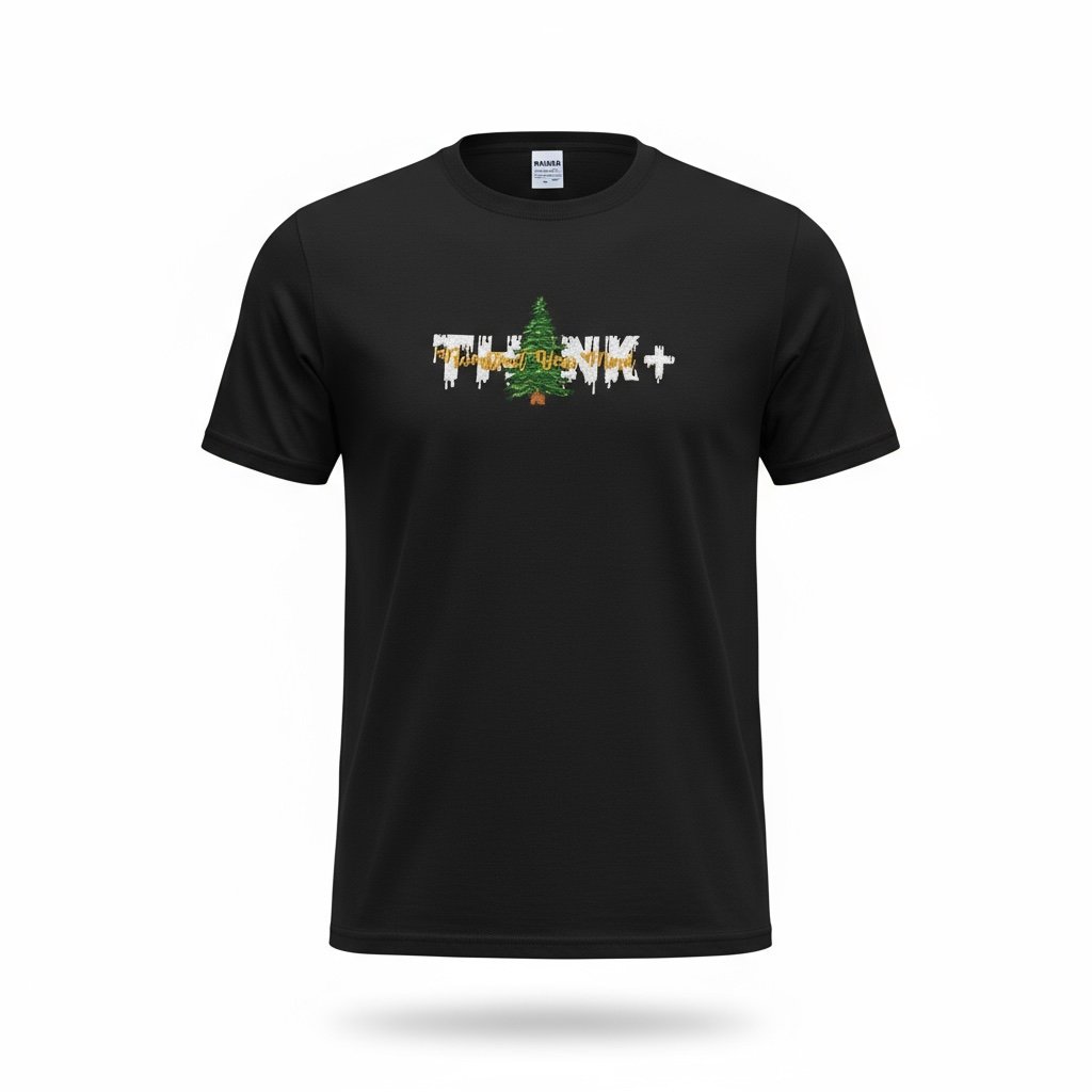 Think + Reconstruct Your Mind Black t-shirt