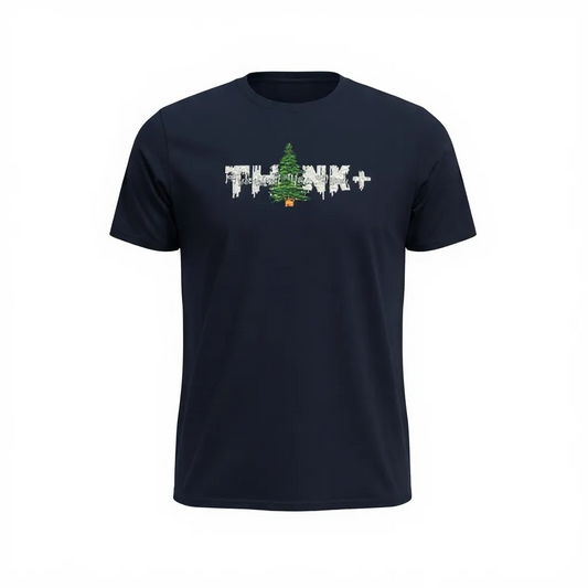 Think + Reconstruct Your Mind Navy Blue Shirt