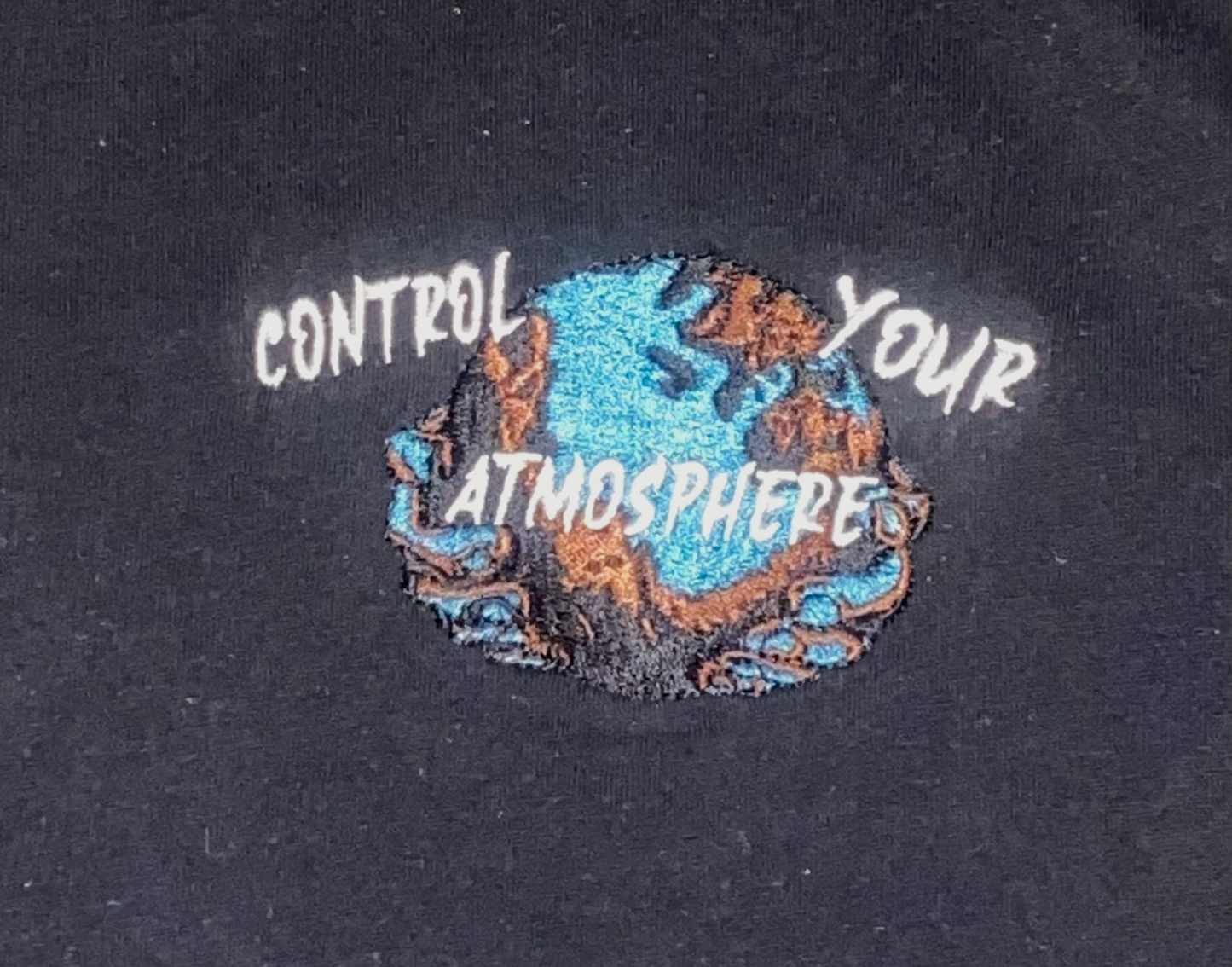 Control Your Atmosphere short sleeve shirt Black