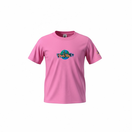 Dream Big Youth T-Shirt Pink