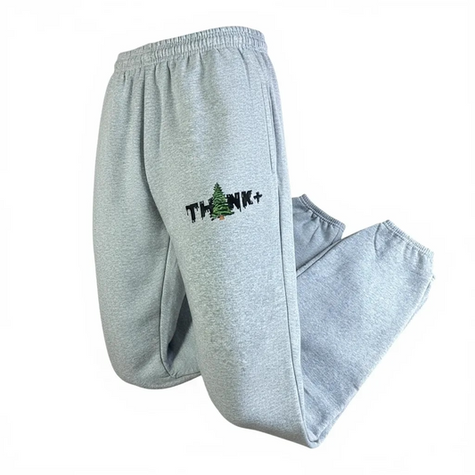 Gray Sweatpants Think+