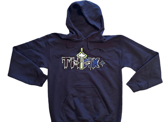 Navy Blue Hoodie SeaHawk