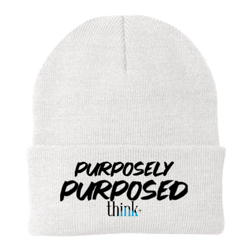 Purposely Purposed Beanie if