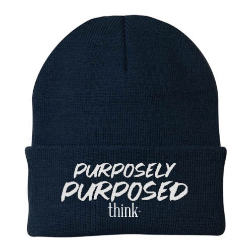 Purposely Purposed Beanie if