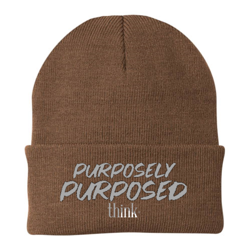 Purposely Purposed Beanie if