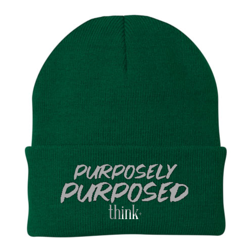 Purposely Purposed Beanie if