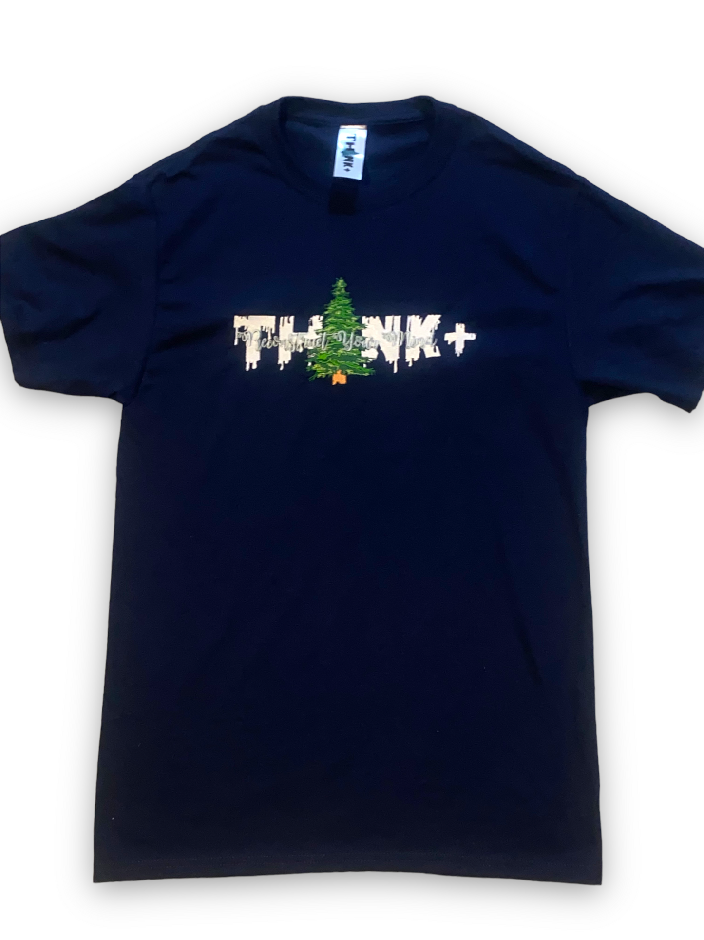 Think + Reconstruct Your Mind Navy Blue Shirt