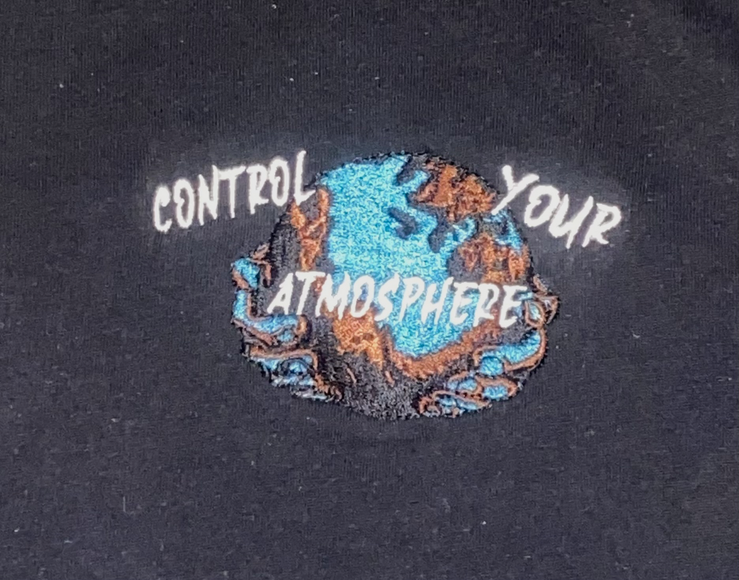 Control Your Atmosphere  short sleeve shirt Black