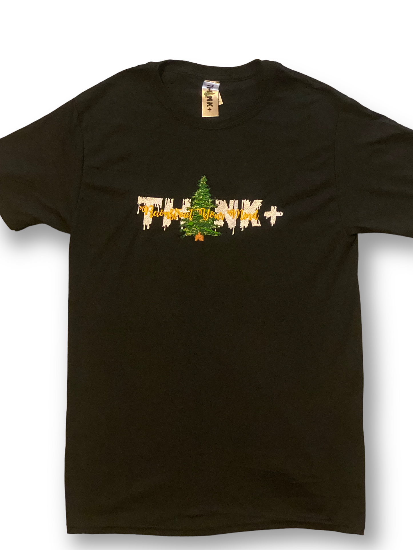 Think + Reconstruct Your Mind Black t-shirt