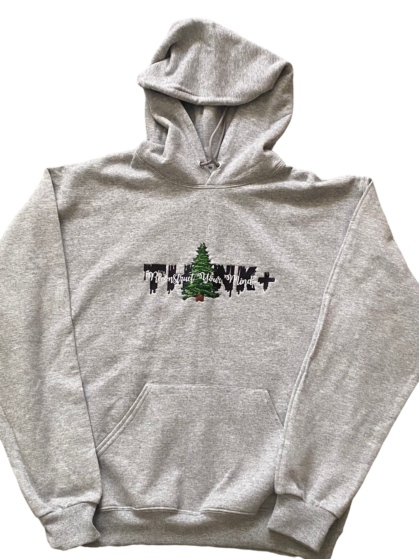 Think + Hoodie Gray